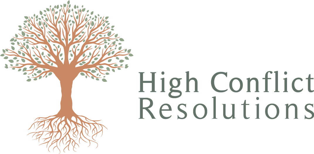 High Conflict Resolutions LLC, co-parenting coaching logo